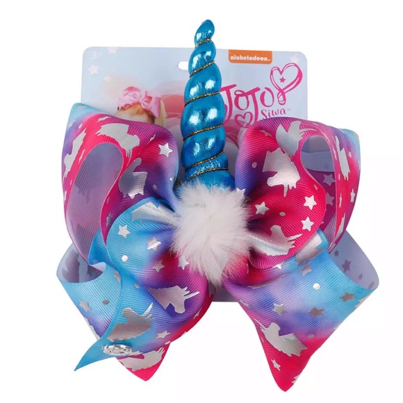 ♦️Coming Soon♦️ Large Unicorn Hair Bows - Picture 3 of 5